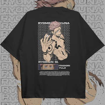 Sukuna Oversized T-shirt Back