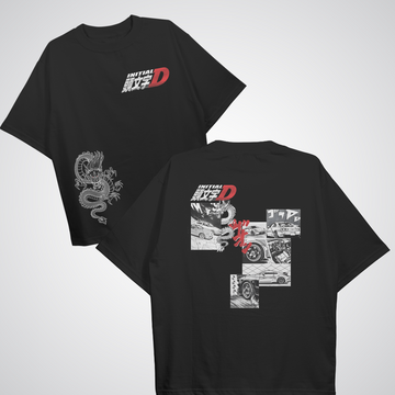 Initial Dragon Oversized T-shirt