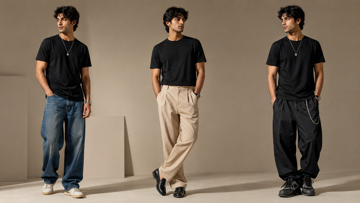 How to Style a Black T-Shirt: 7 Men's Outfits