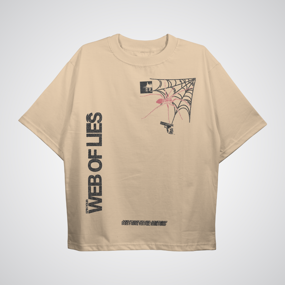 Web Of LIes Oversized T-shirt