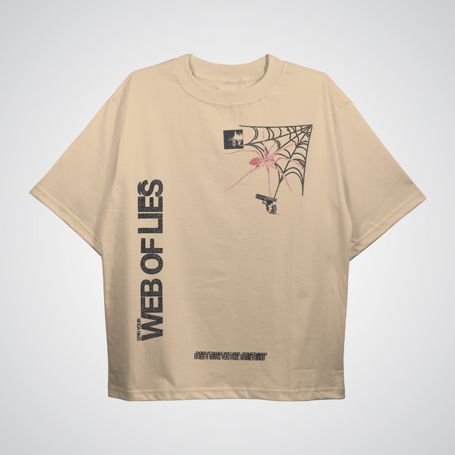 Web Of LIes Oversized T-shirt