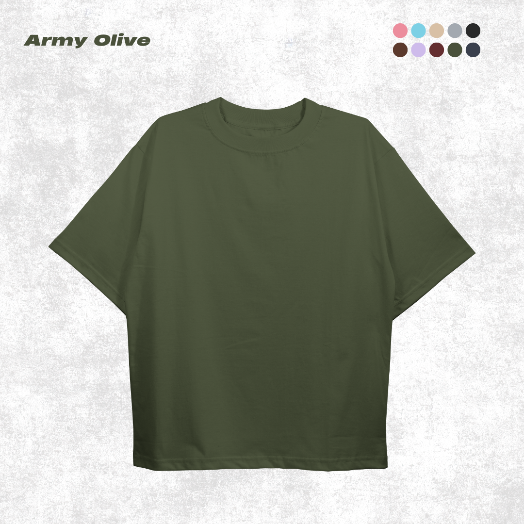 Basic Oversized T-shirt (PACK OF TWO)