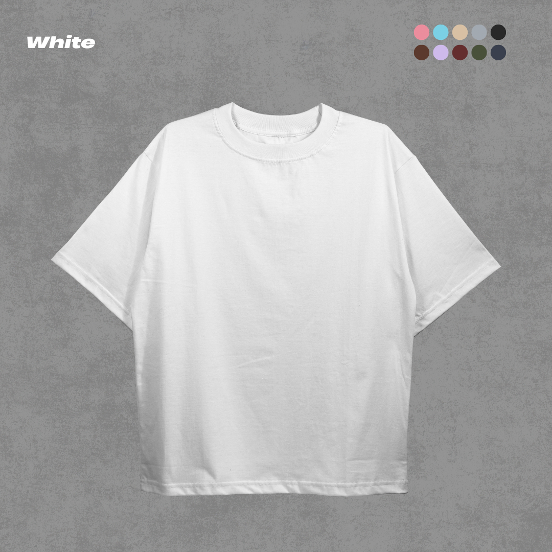 Basic Oversized T-shirt (PACK OF TWO)