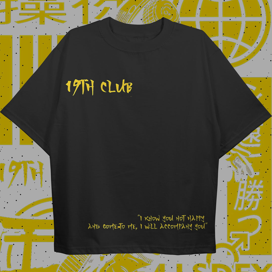 19th Club Oversized T - shirt - HavenWear