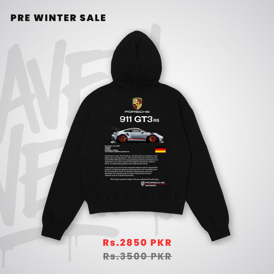 Porsche 911 GT3 Oversized Hoodie