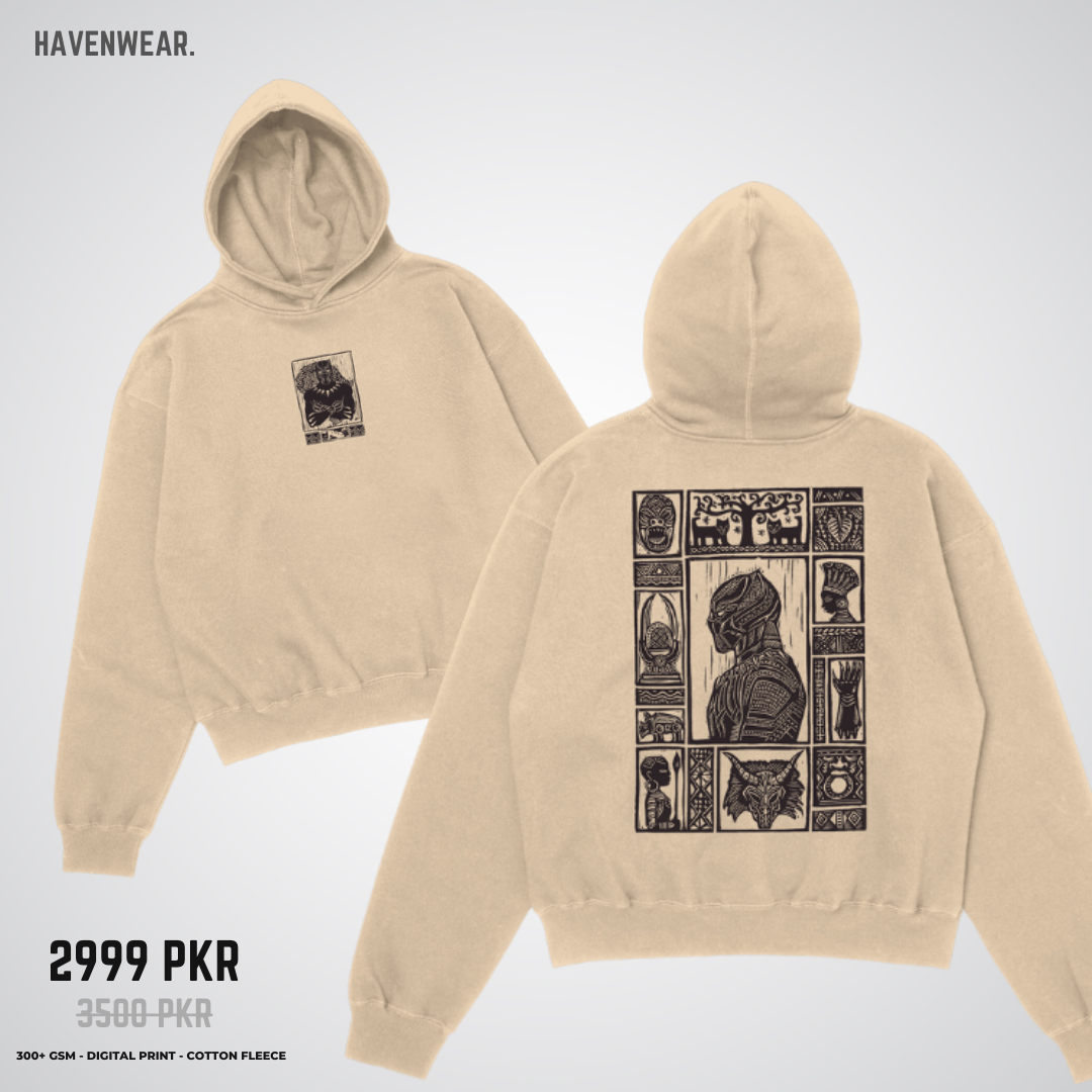 Black panther Oversized Hoodie