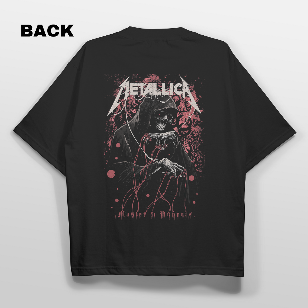 Metalica Master of Puppets Oversized T-shirt