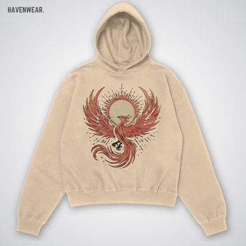 Phoenix Rebirth Oversized Hoodie
