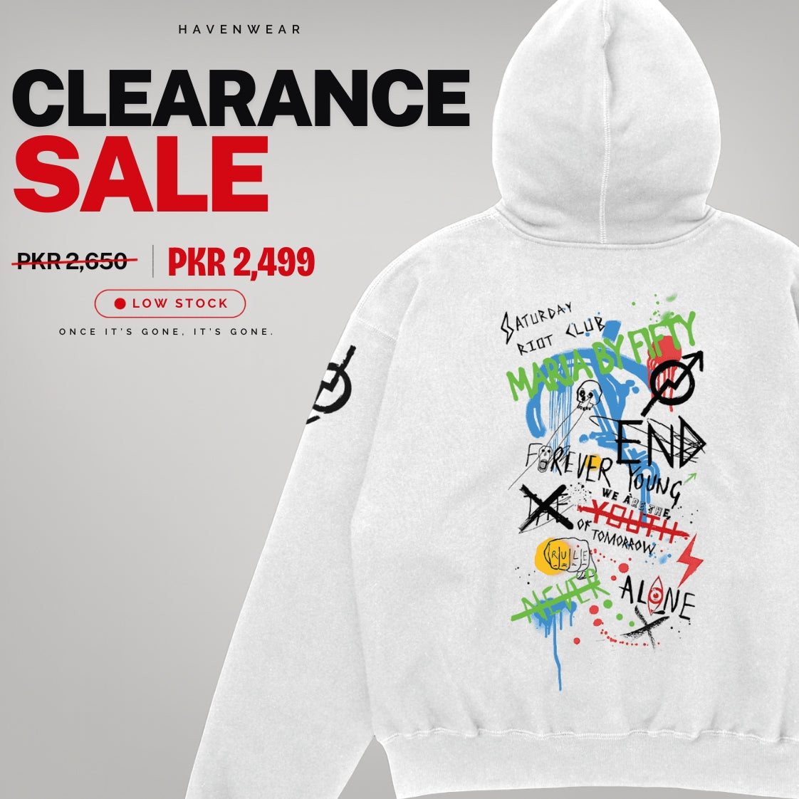 Streetwear Art I Oversized Hoodie