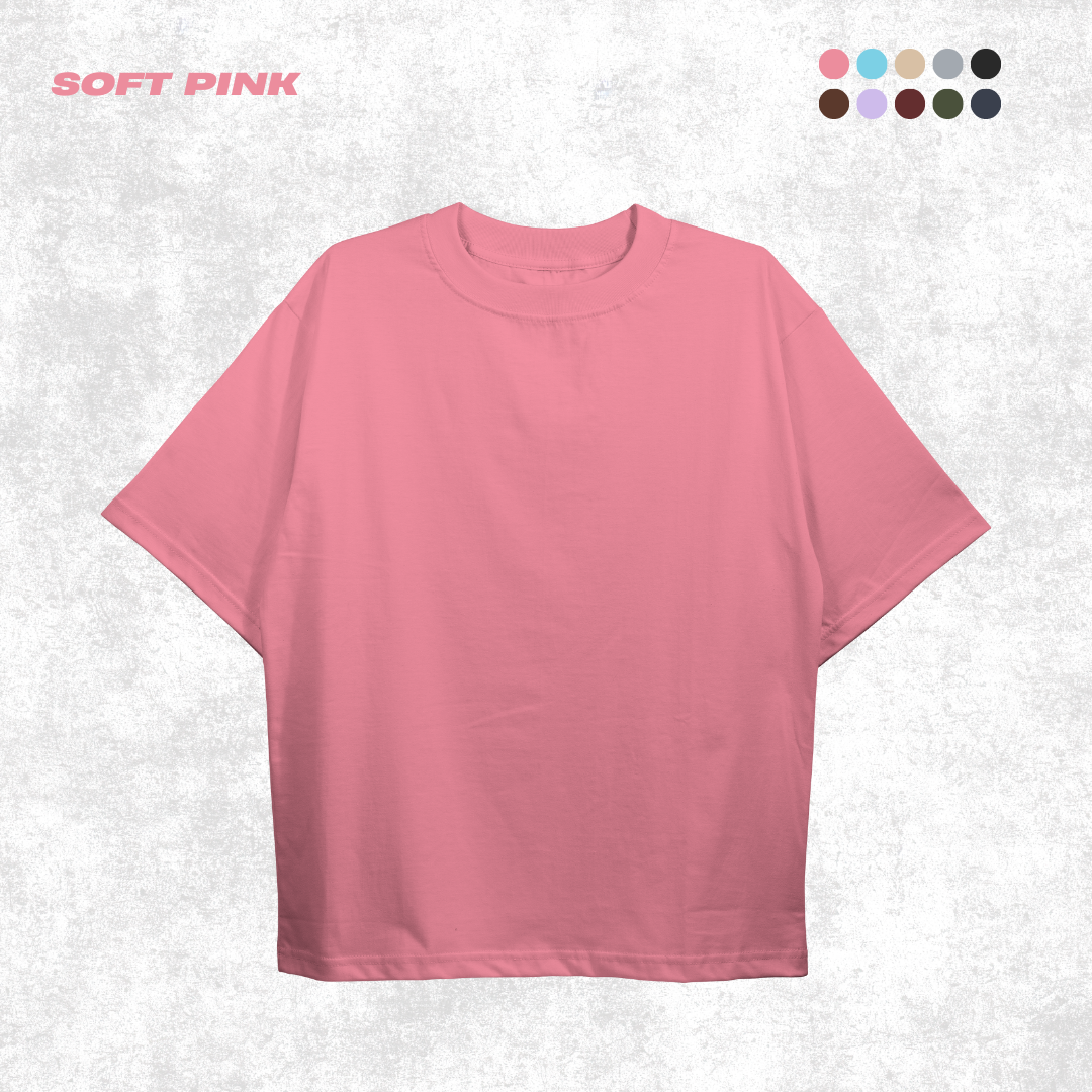 Basic Oversized T-shirt (PACK OF TWO)