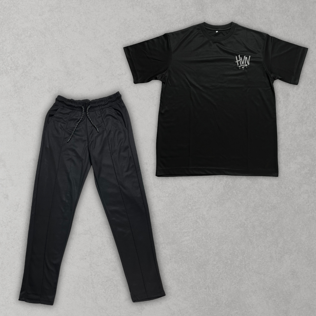 Black Oversized Co-Ord Set