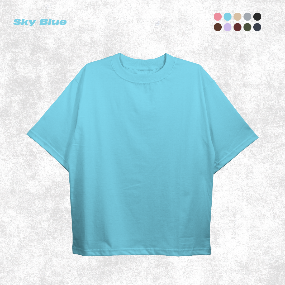 Basic Oversized T-shirt (PACK OF TWO)