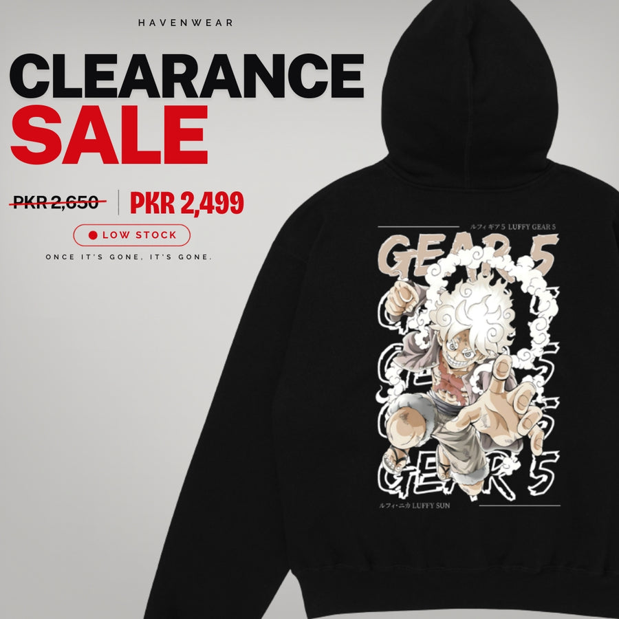 Monkey D. Luffy Gear 5 Oversized Hoodie