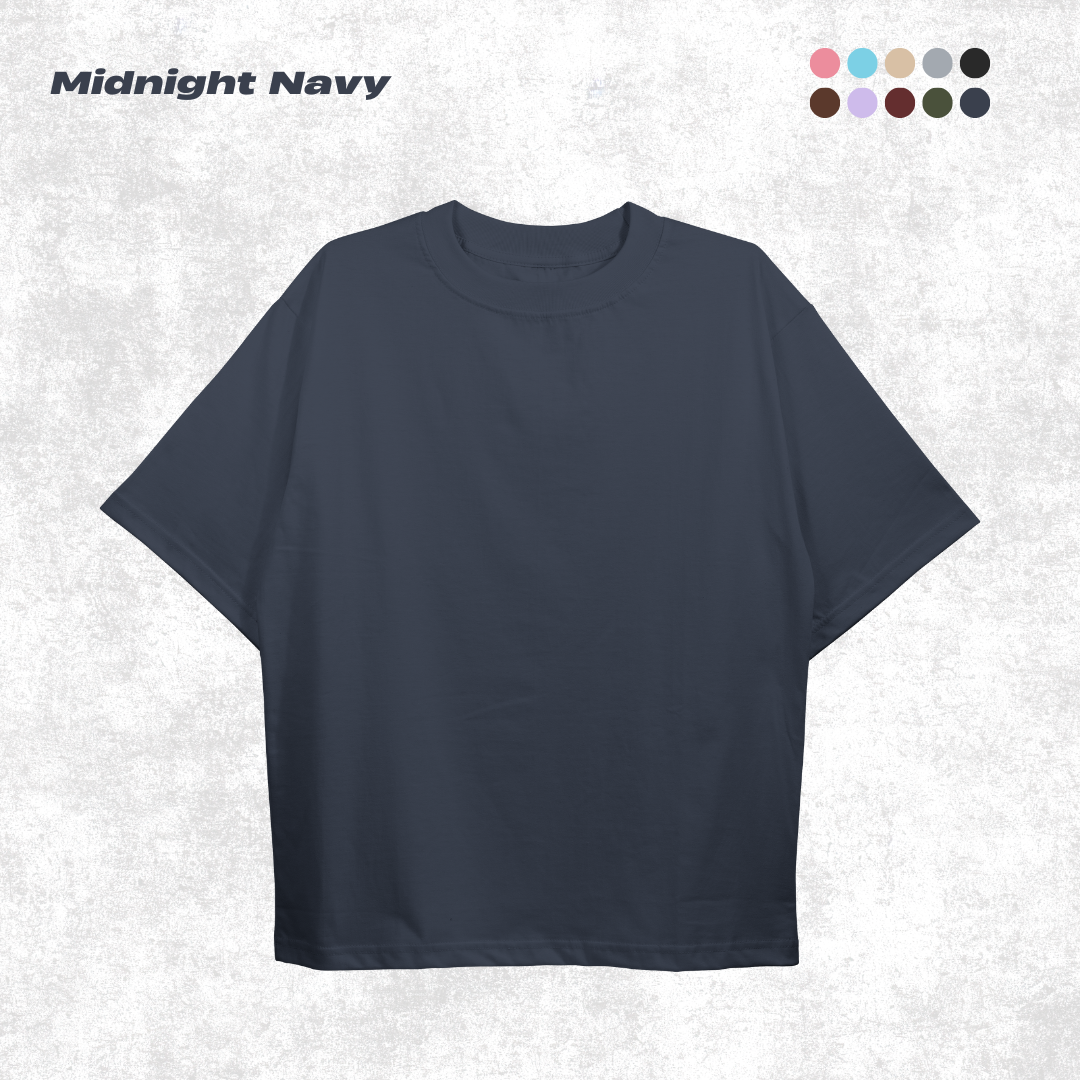 Basic Oversized T-shirt (PACK OF TWO)