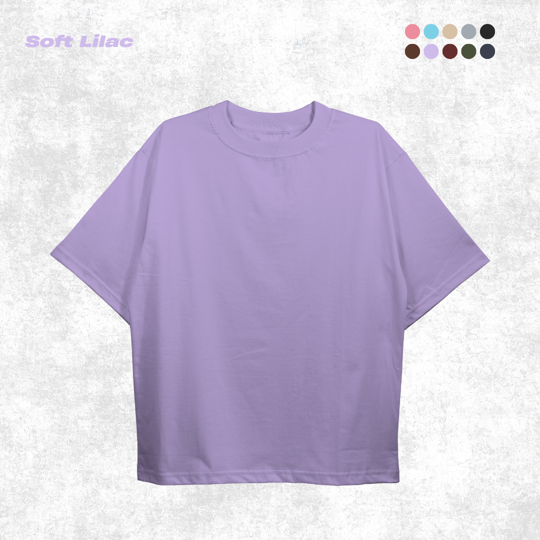 Basic Oversized T-shirt (PACK OF TWO)