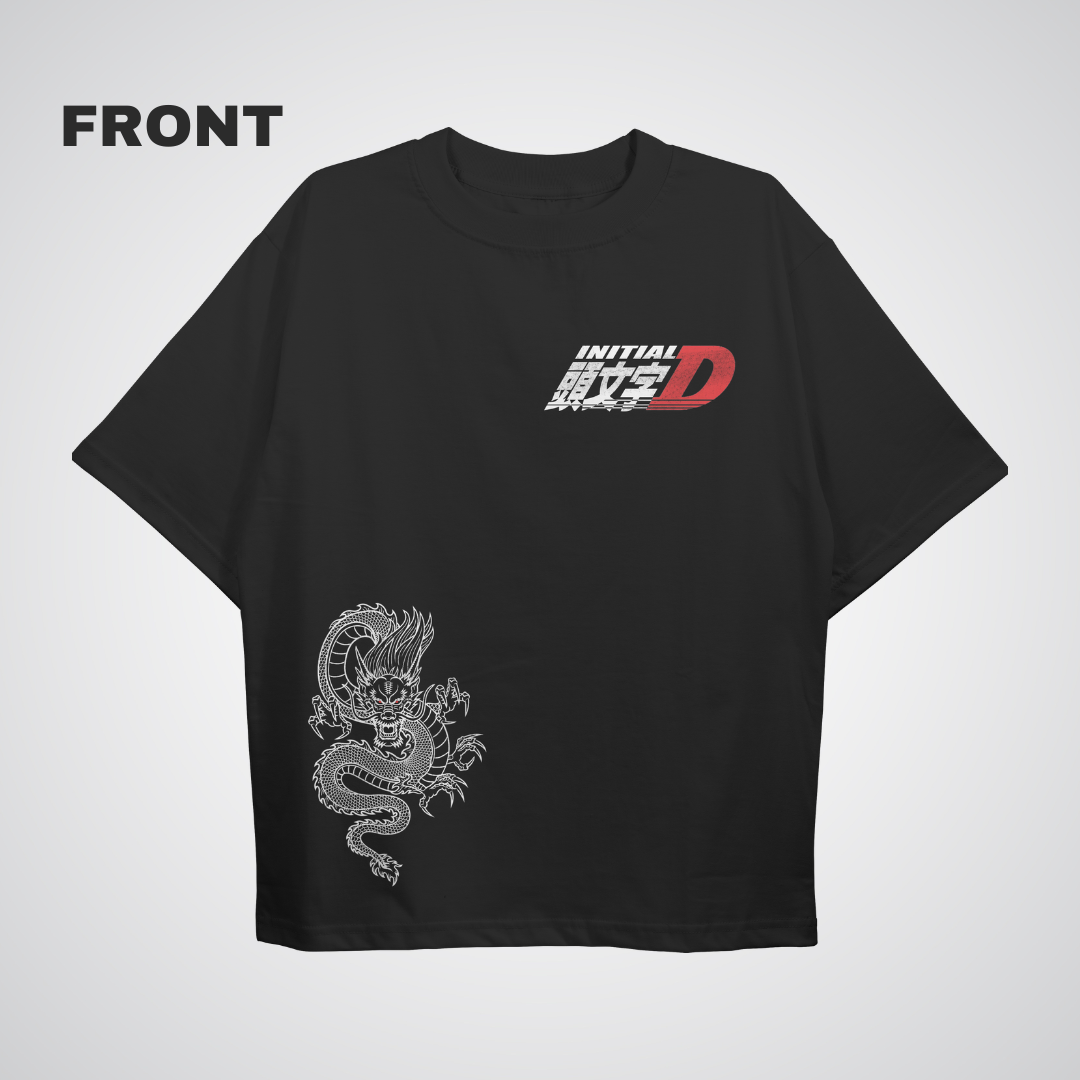 Initial Dragon Oversized T-shirt