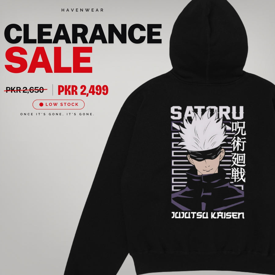 Gojo Satoru Oversized Hoodie