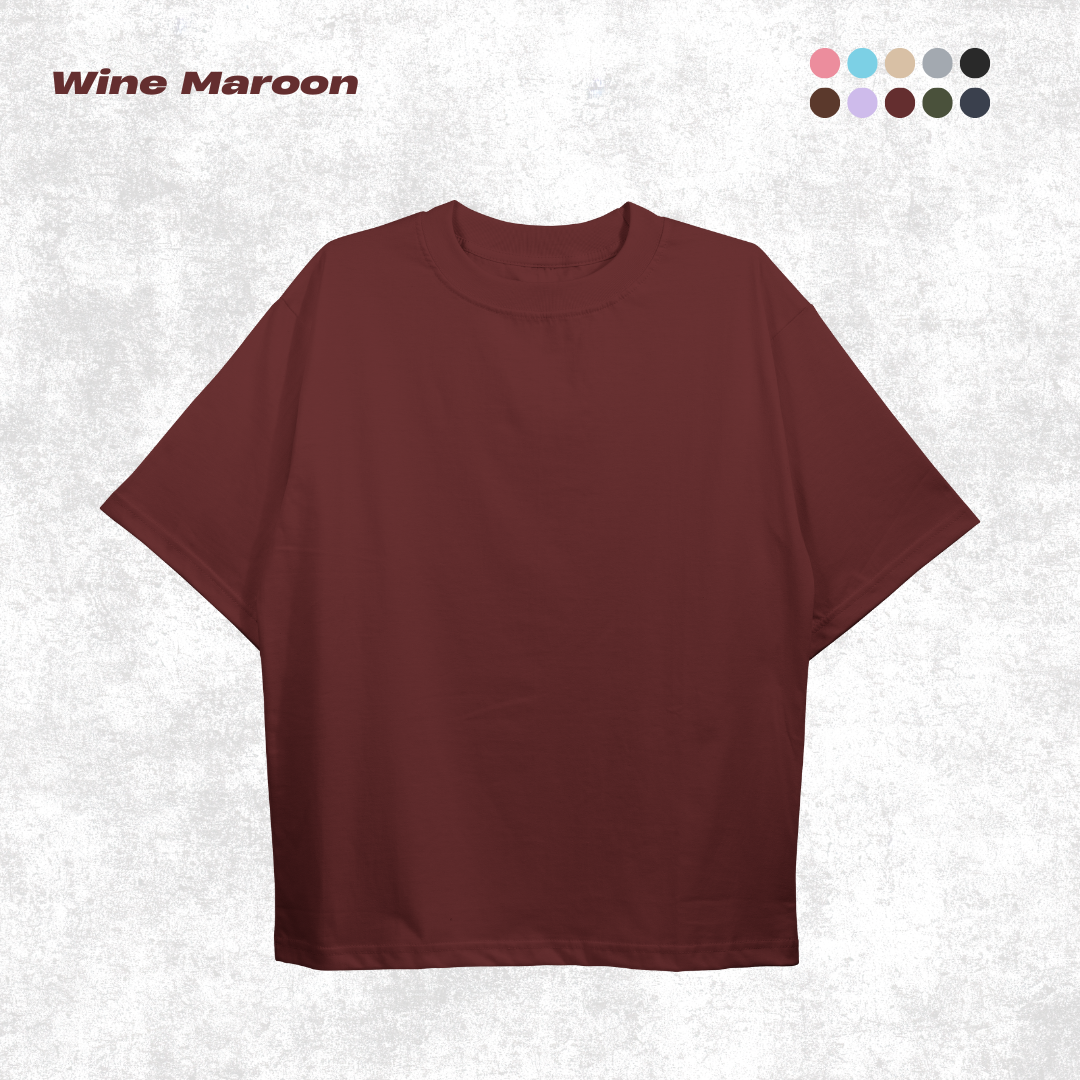 Basic Oversized T-shirt (PACK OF TWO)