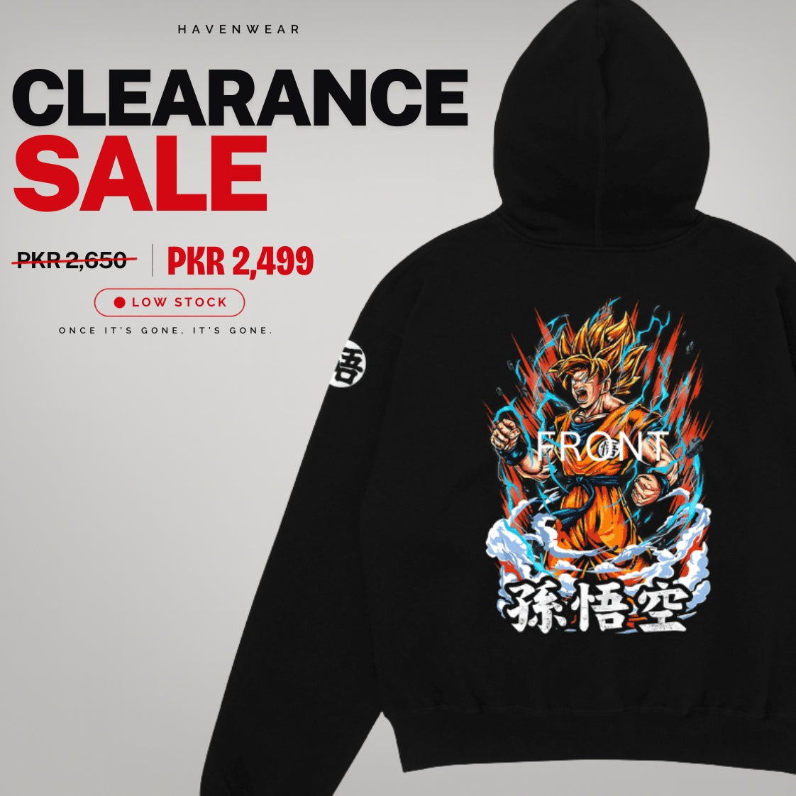Goku III Oversized Hoodie
