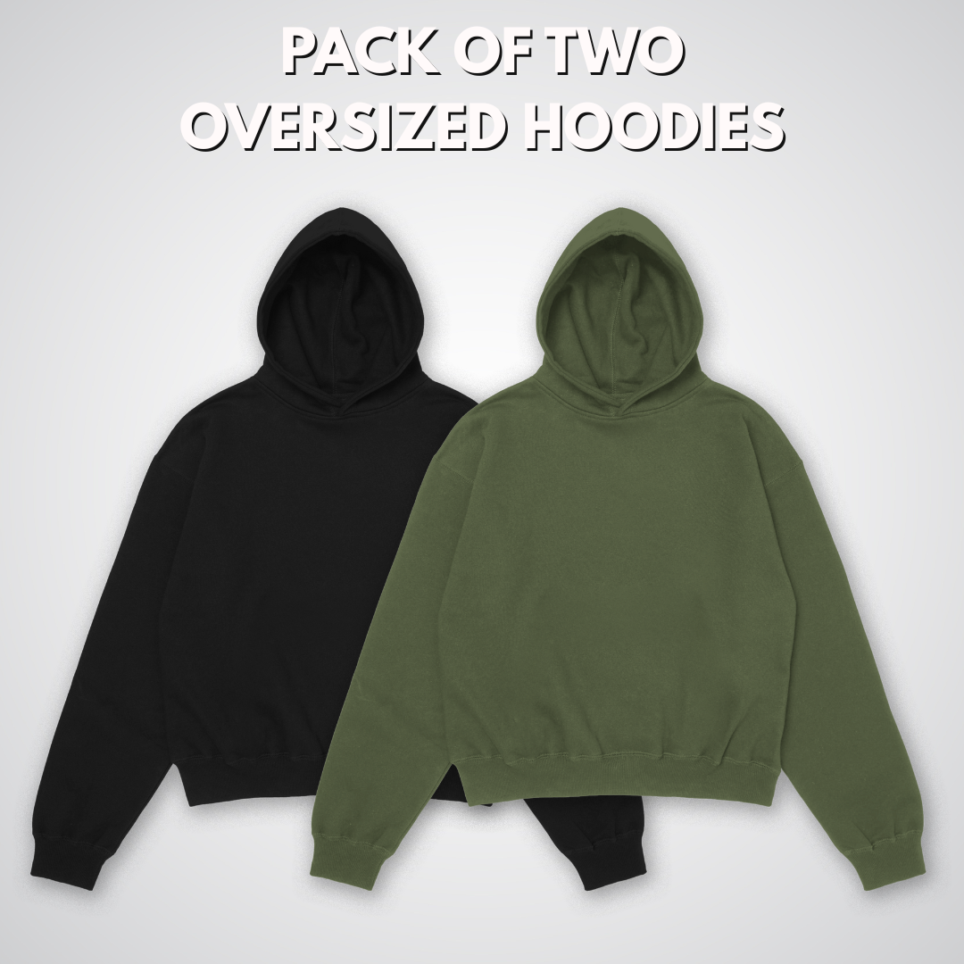 Bundle of two Oversized Hoodie