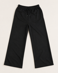 Essential Wide-Leg Trousers (Black)