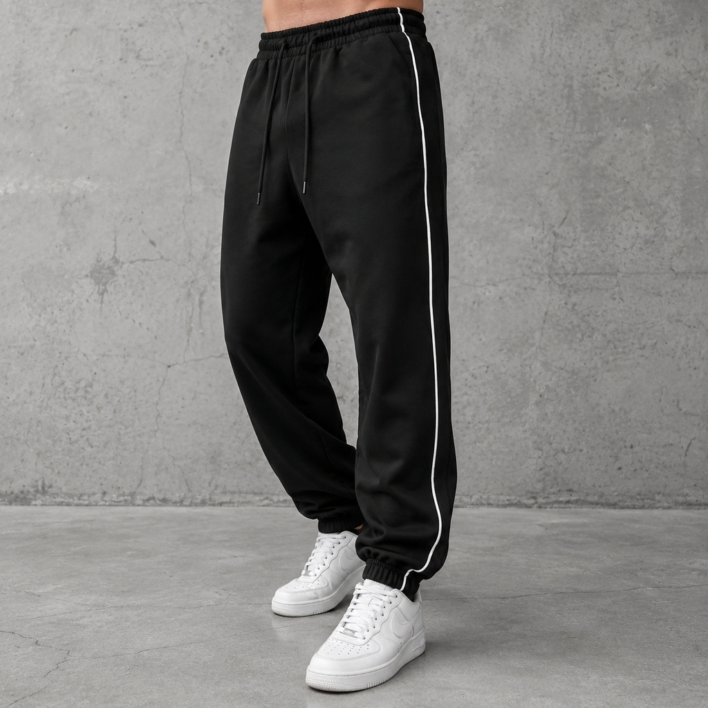 Baggy Piping Trouser
