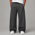 Essential Straight-Leg Trousers (Grey)