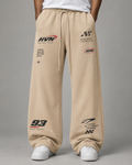 Beige Racing Trouser