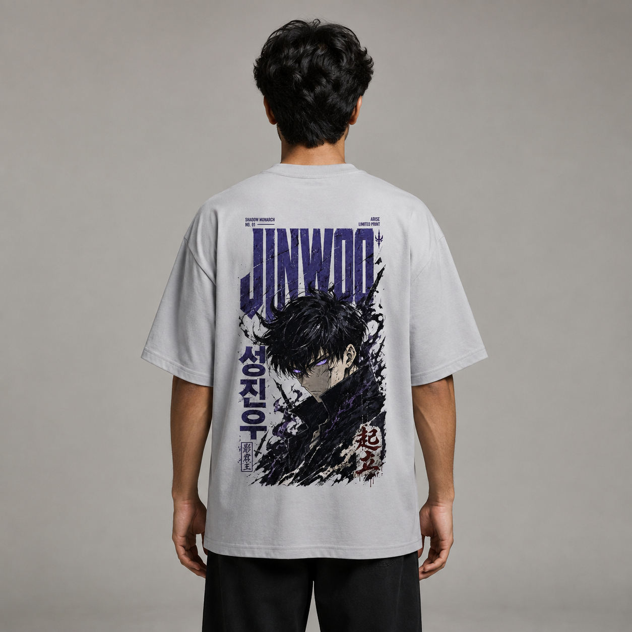Sung Jinwoo Solo Levelling Oversized T-shirt