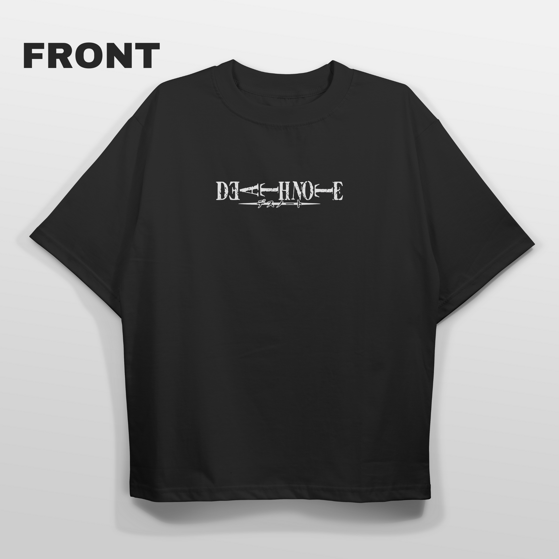 Death Note Oversized T-shirt Front