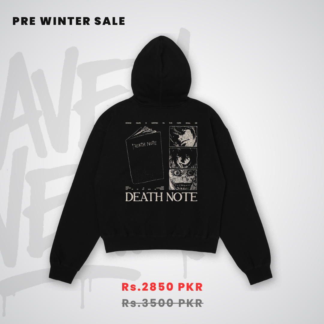 Death Note Oversized Hoodie