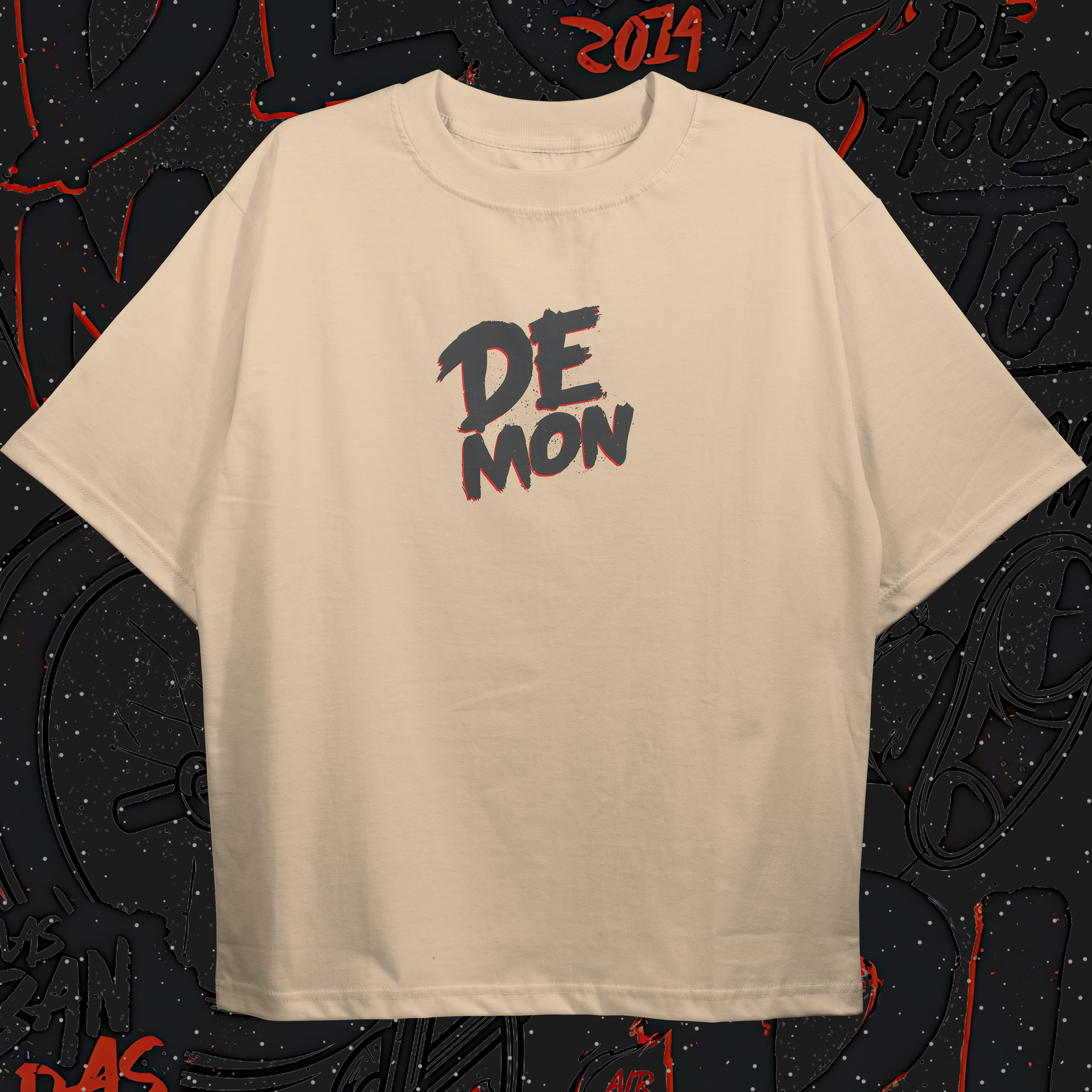 Demon Biker T-shirt front