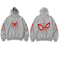 Spiderman Oversized Hoodie (Heather Grey)