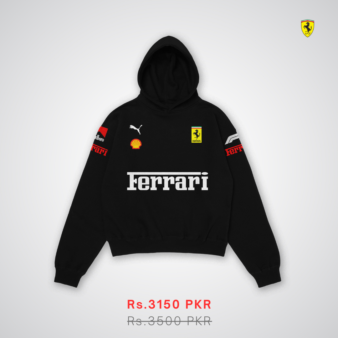 Ferrari Racer Oversized Hoodie