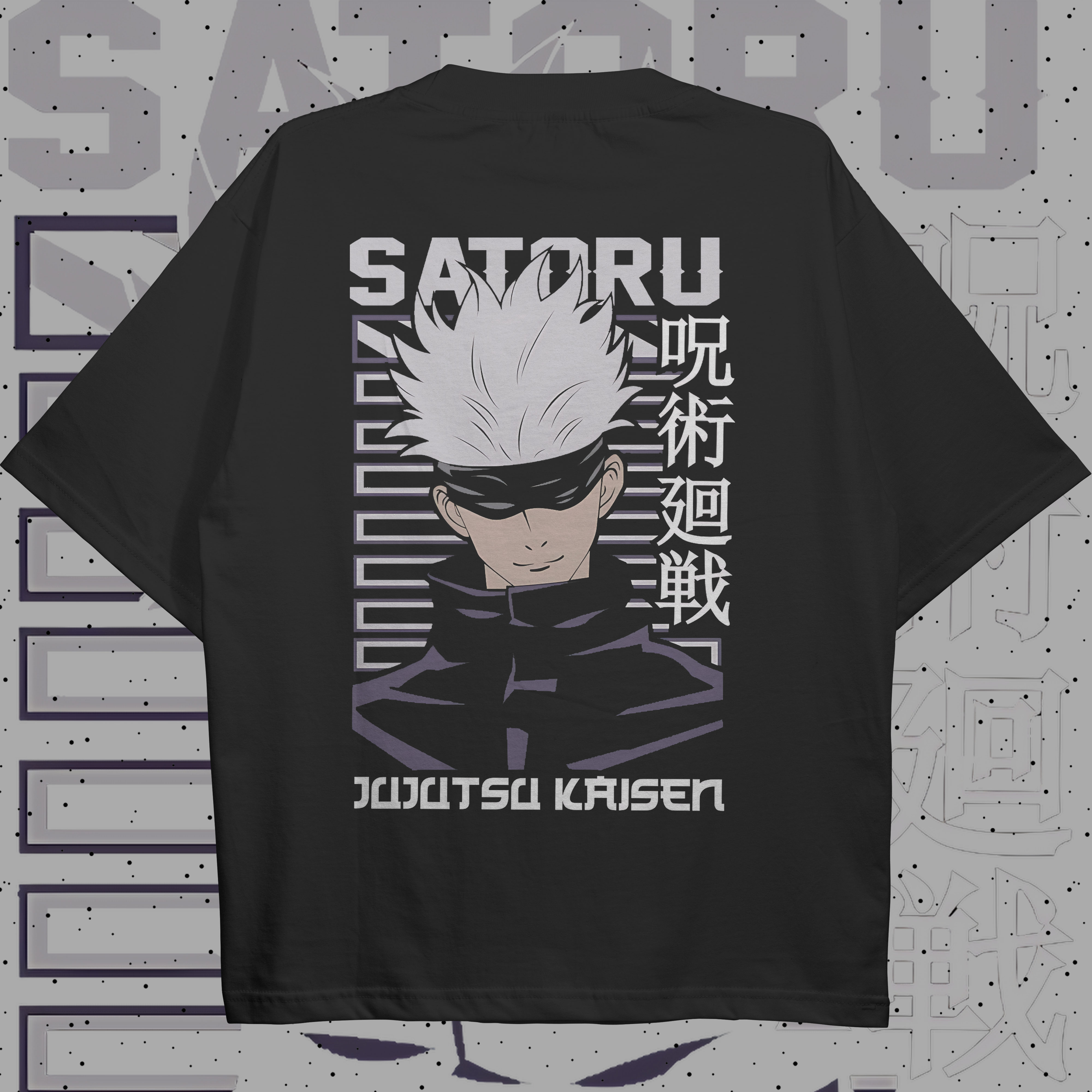 Gojo Satoru ll T-shirt (Oversized) Back