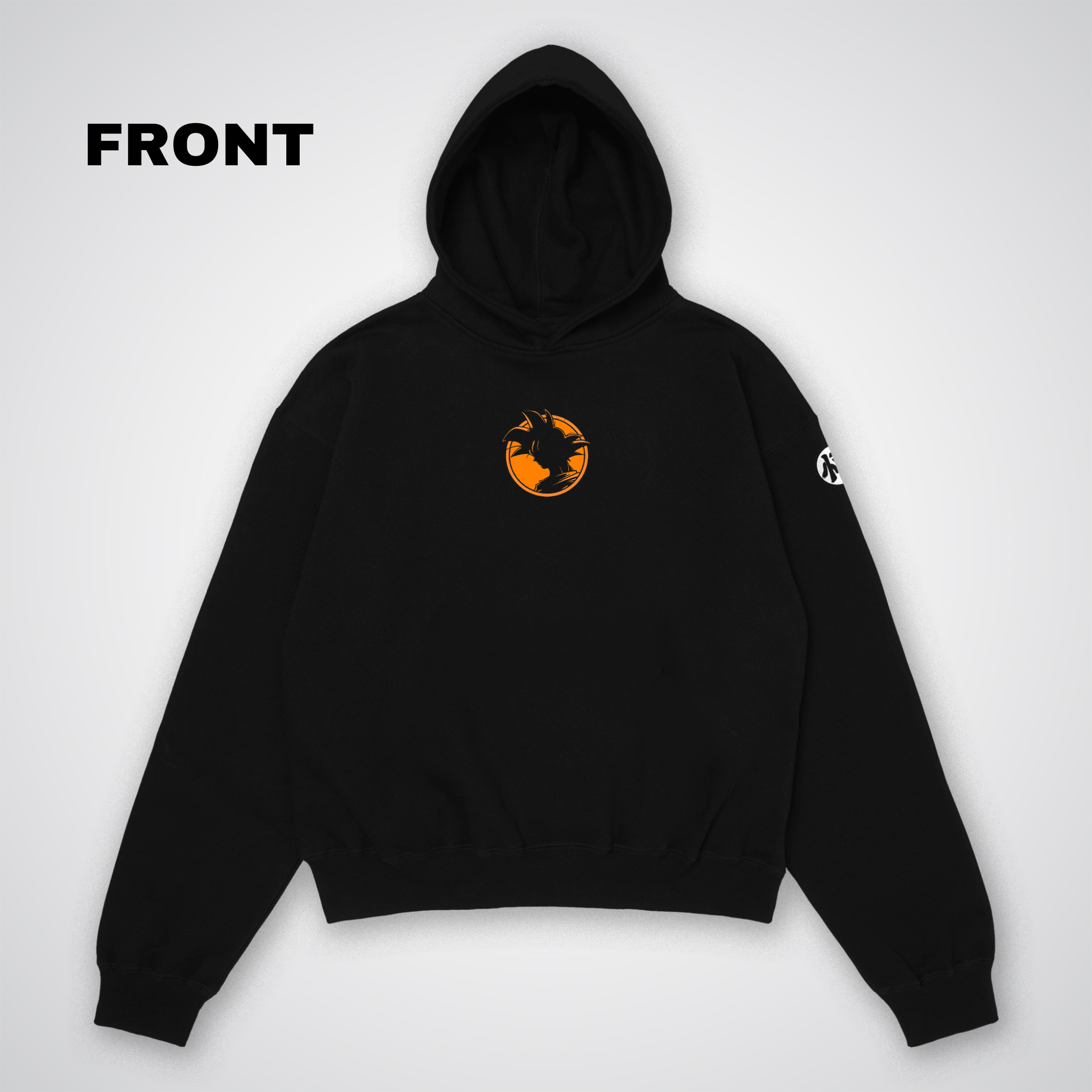Goku lll Oversized Hoodie Front