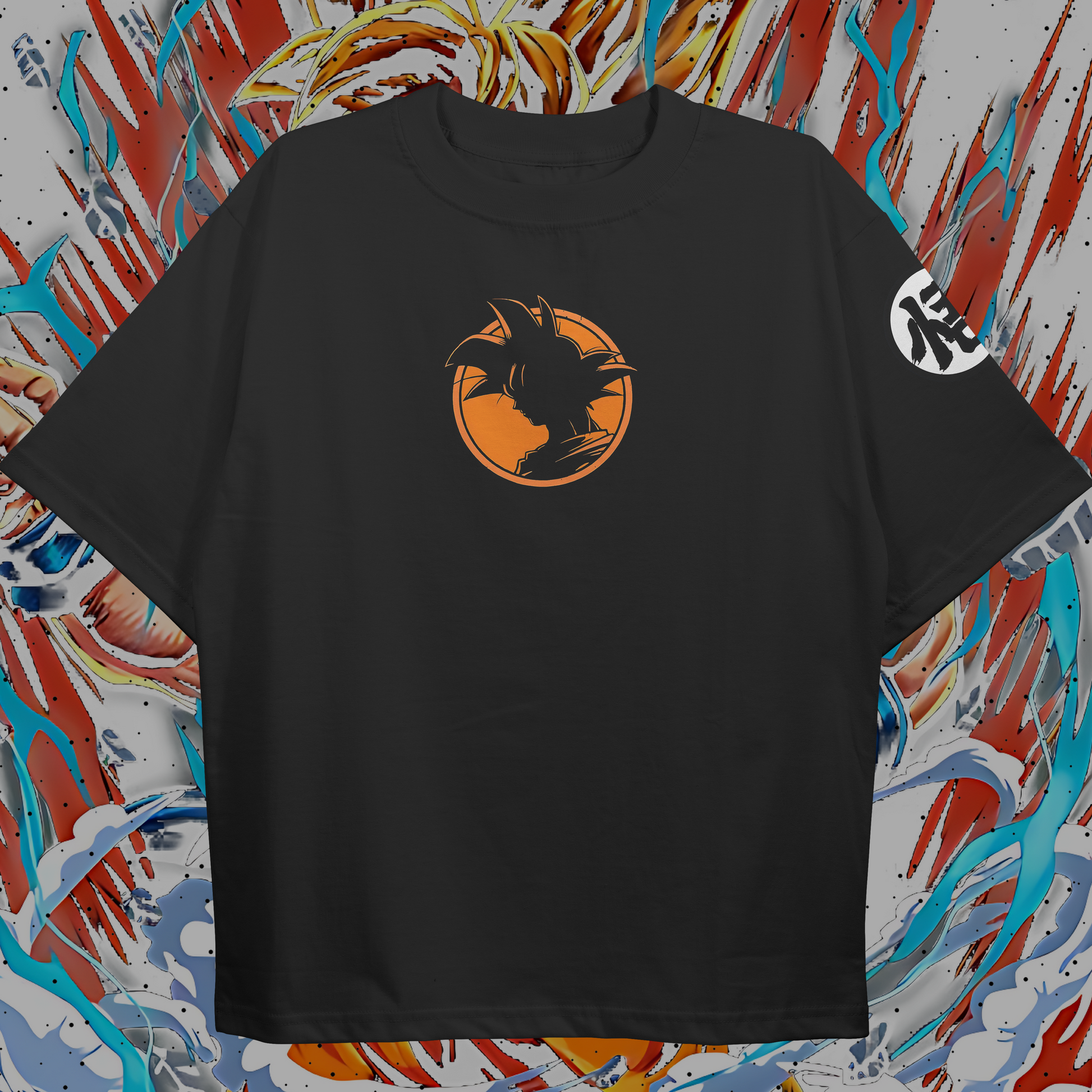 Goku lll T-shirt (Oversized) Front