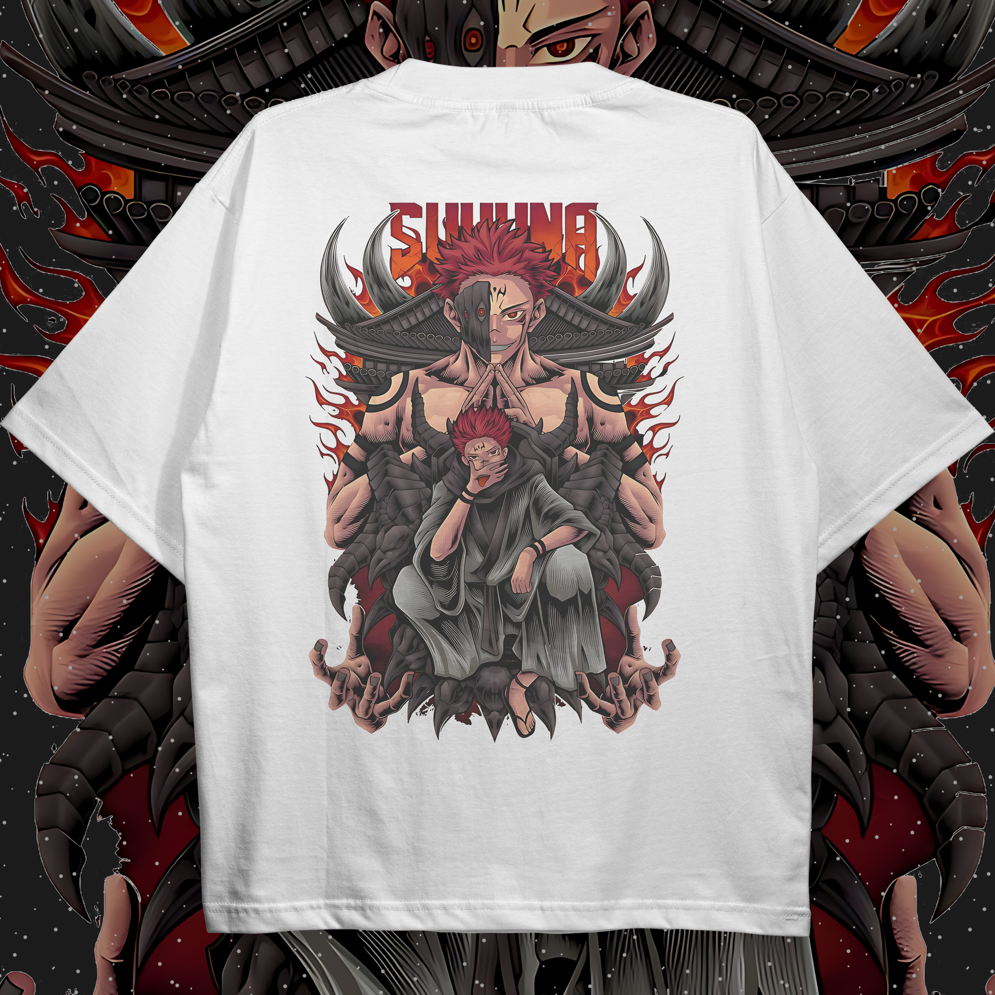 Sukuna ll T-shirt (Oversized) T shirt