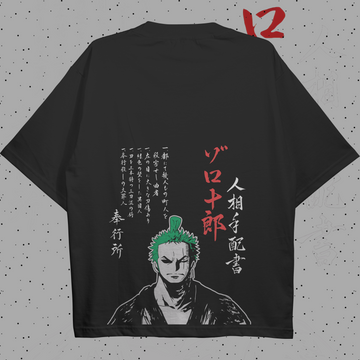 Zoro T-shirt (Oversized)