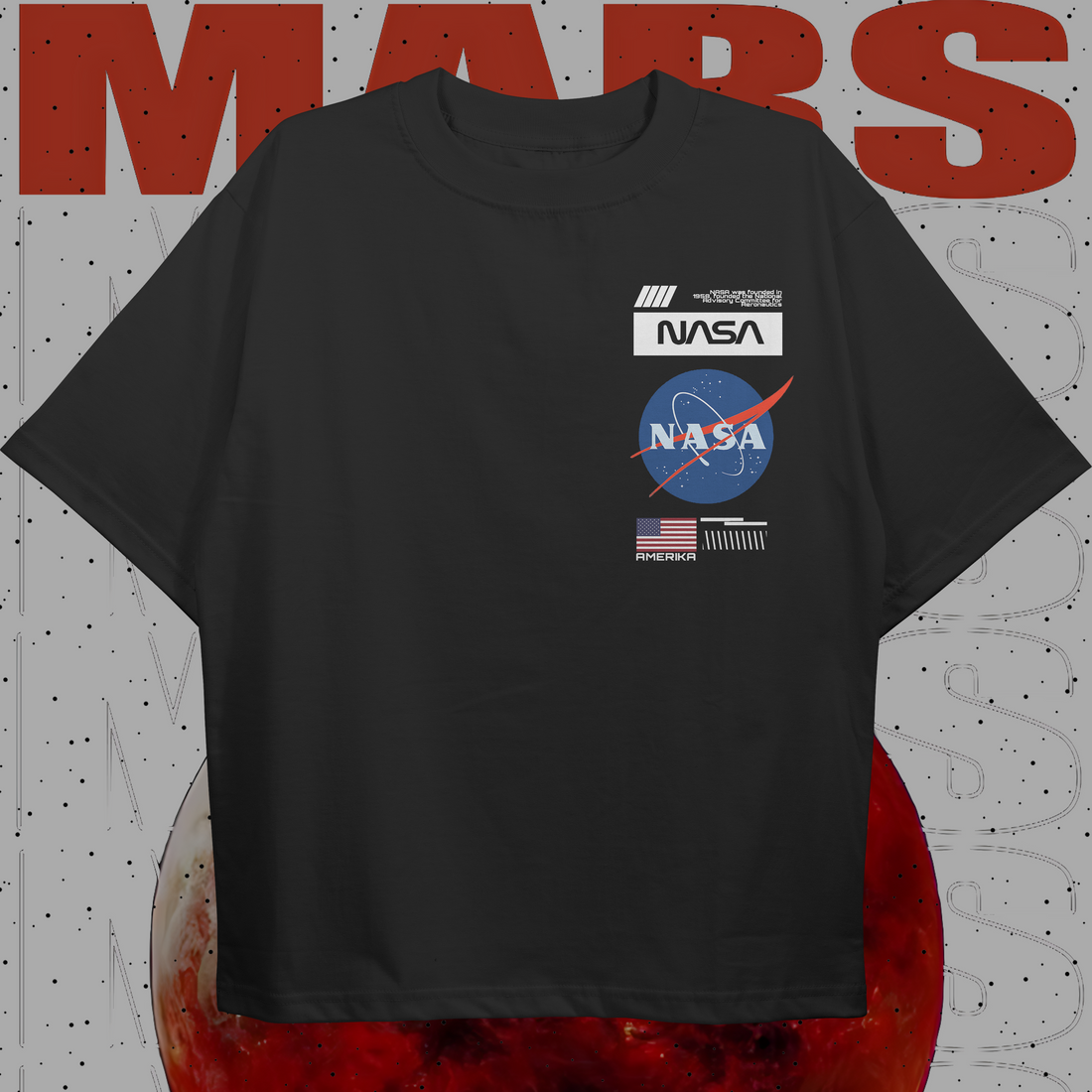 Mars StreetWear T-shirt (Oversized)