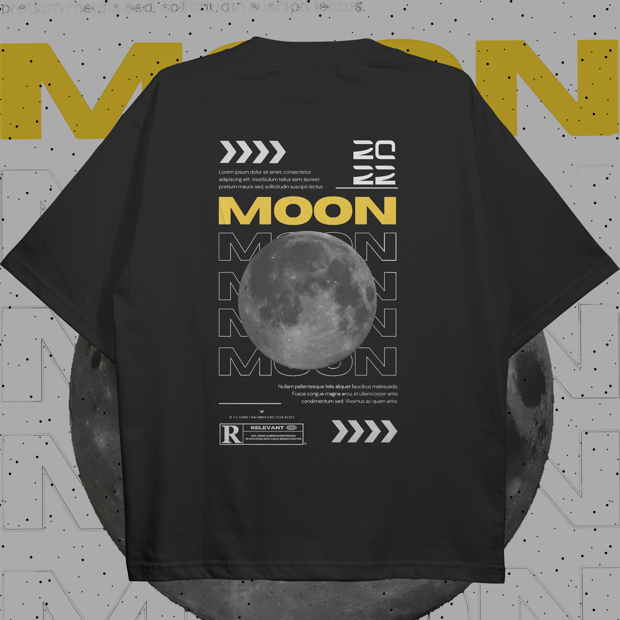 Moon StreetWear T-shirt (Oversized)