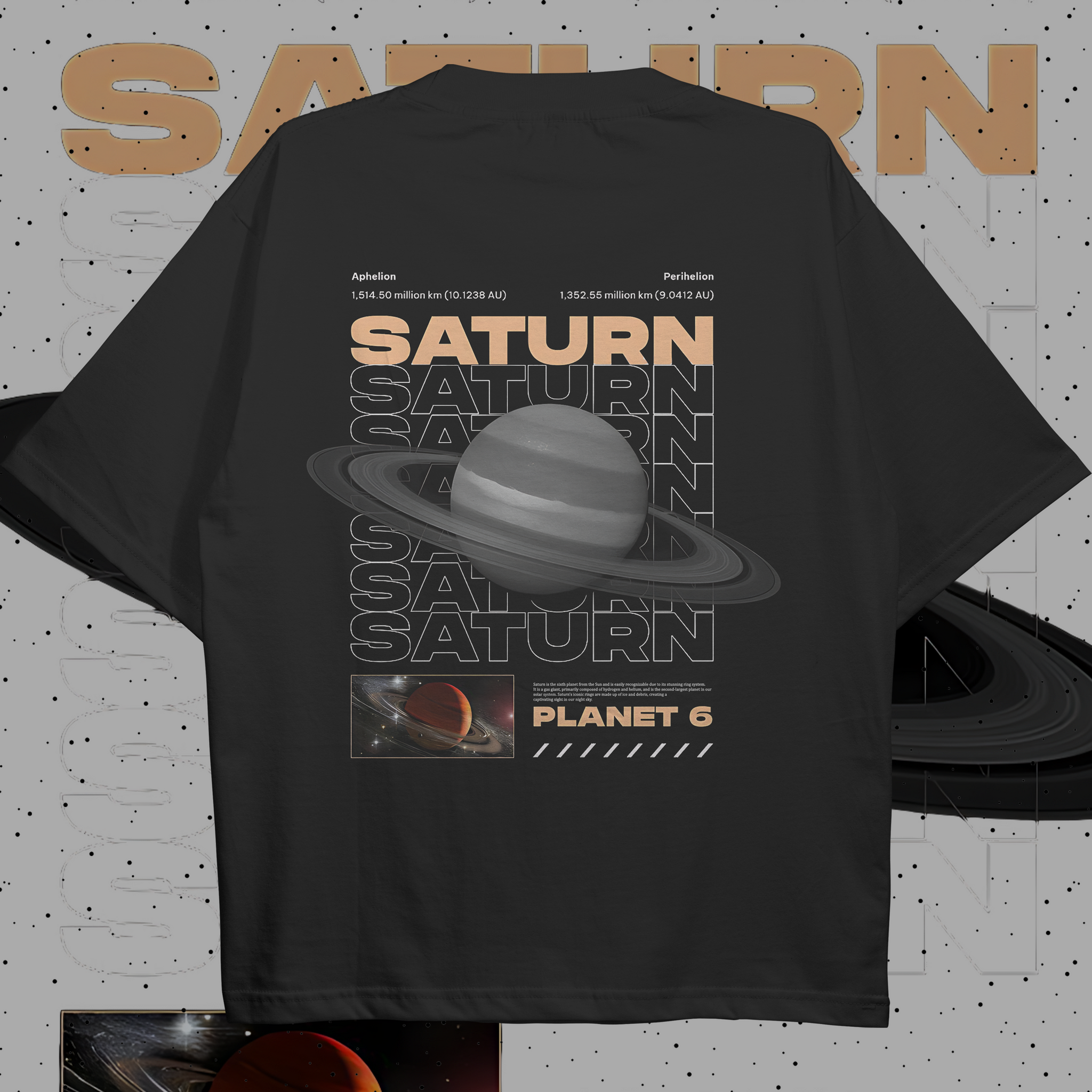 Saturn StreetWear T-shirt (Oversized)