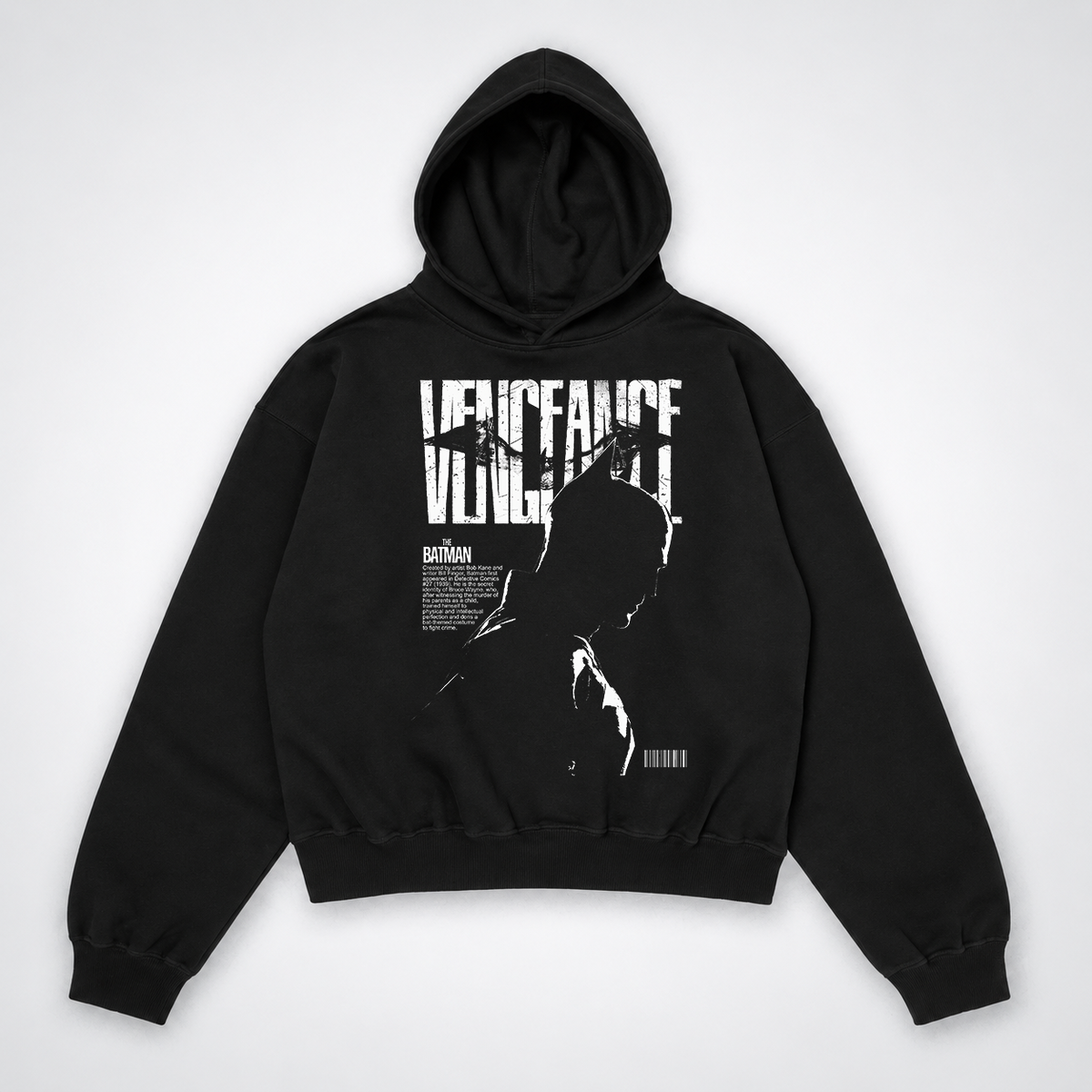 Batman Vengeance Oversized Hoodie (Black)