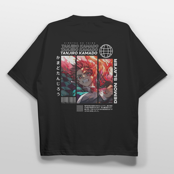 Tanjiro Demon Slayer T-shirt (Oversized)