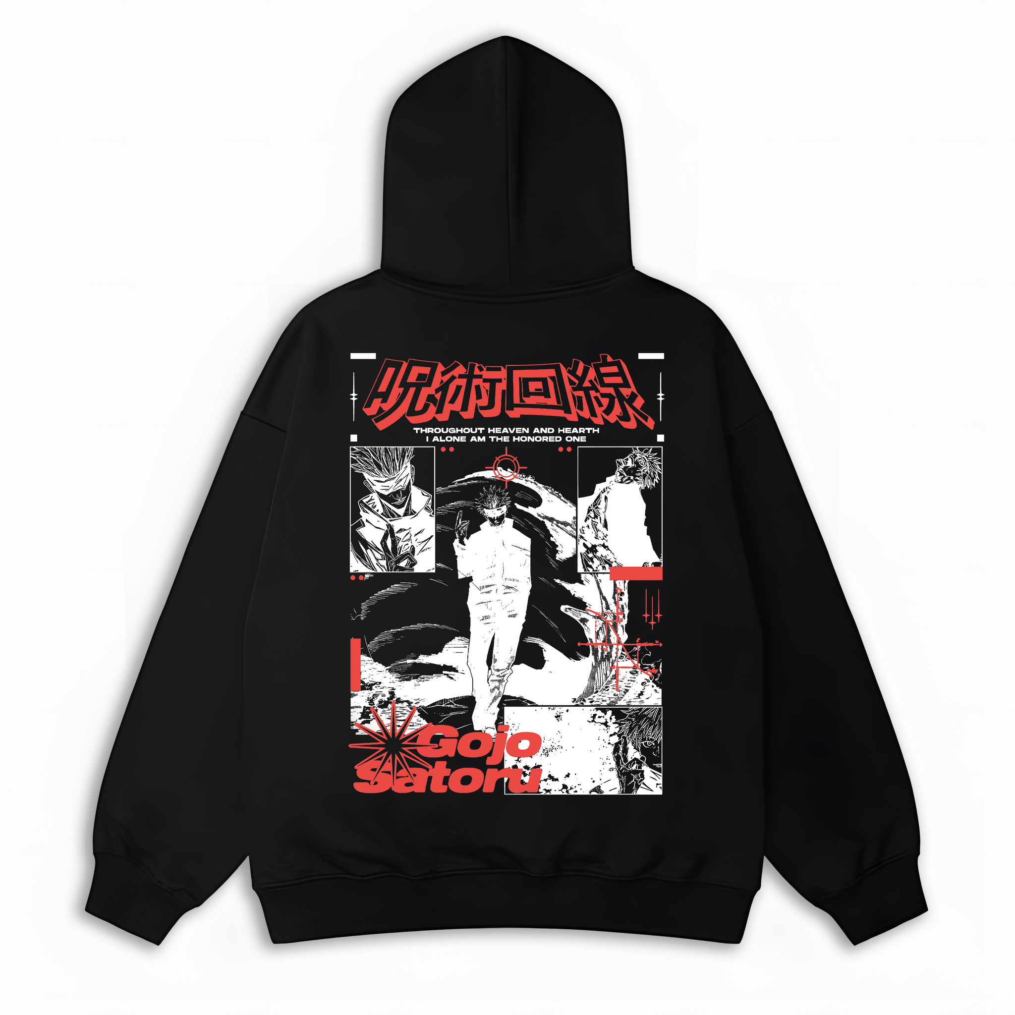 Gojo Satoru lll  Oversized Hoodie