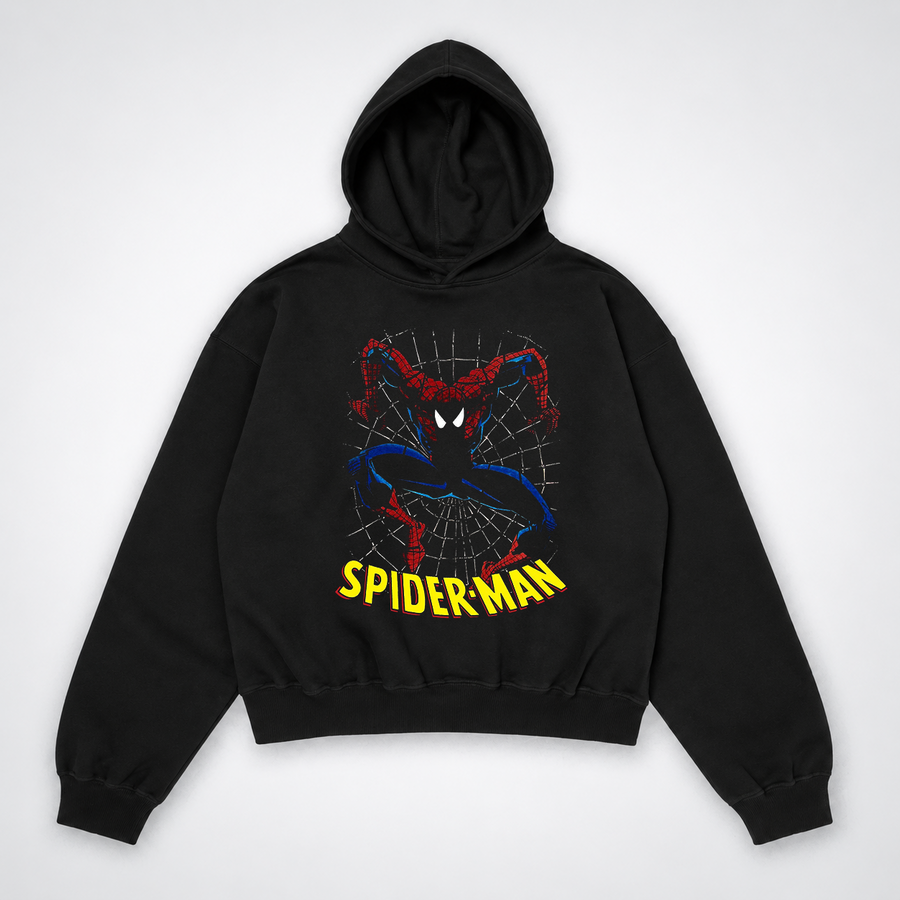 Spiderman lll Oversized Hoodie (Black)