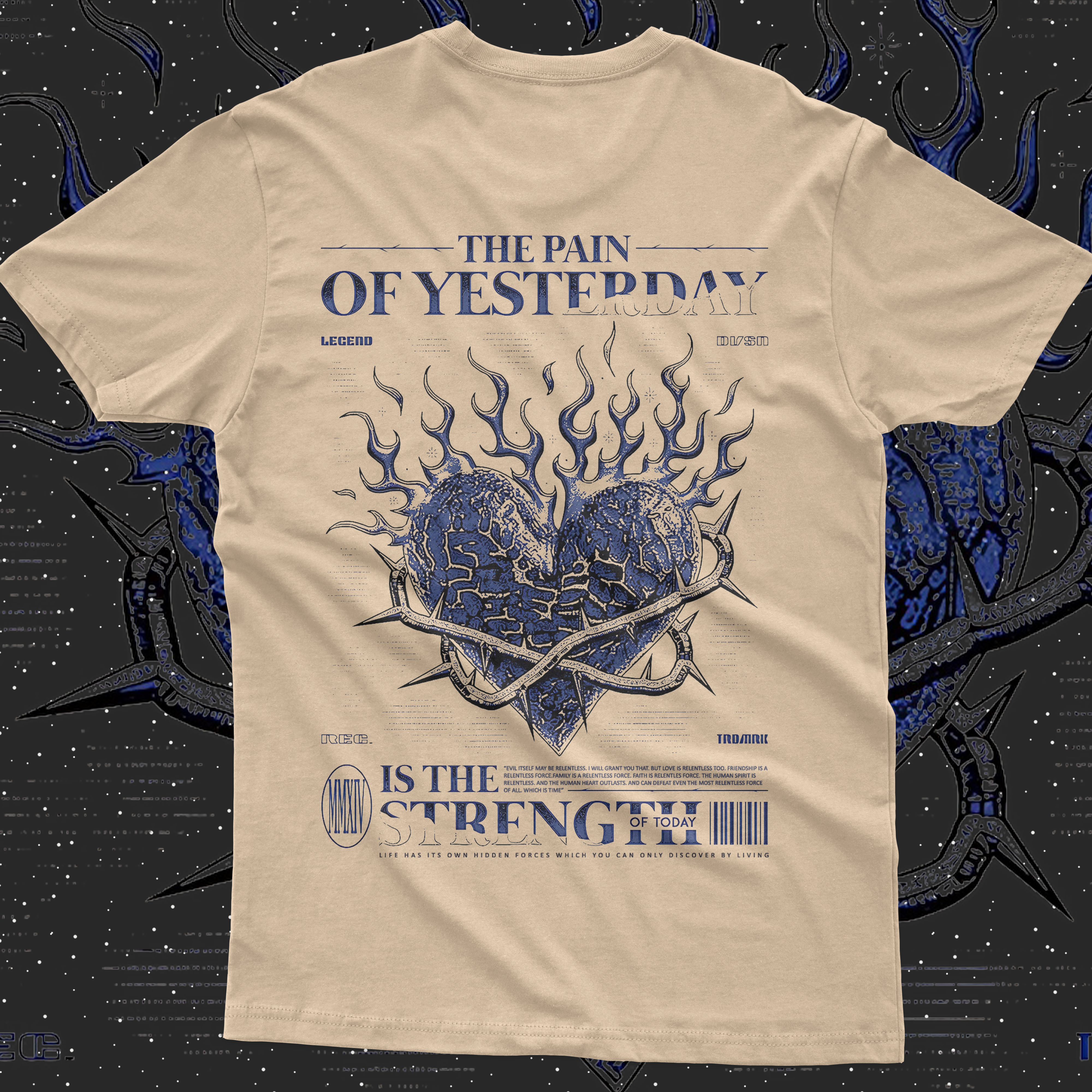 Pain is Strength Oversized T-shirt