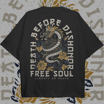 Free dragon Oversized T-shirt