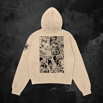 Spiderman Comic Style Oversized Hoodie