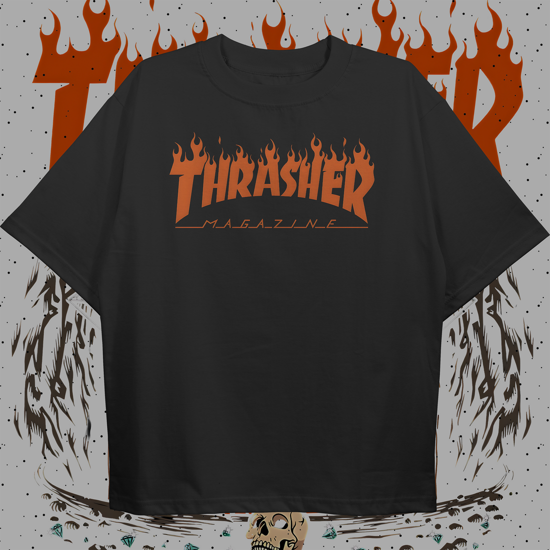 Thrasher Oversized T-shirt